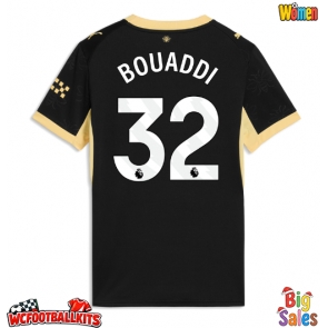 Manchester City Ayyoub Bouaddi #32 Replica Away Stadium Shirt for Women 2026-27 Short Sleeve